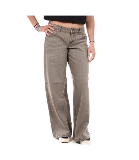 Jeans loose gris femme jennyfer doudouiy