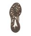 Baskets boost femme beige gris Yeezy-4