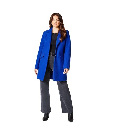 Manteau femme cobalt Principles