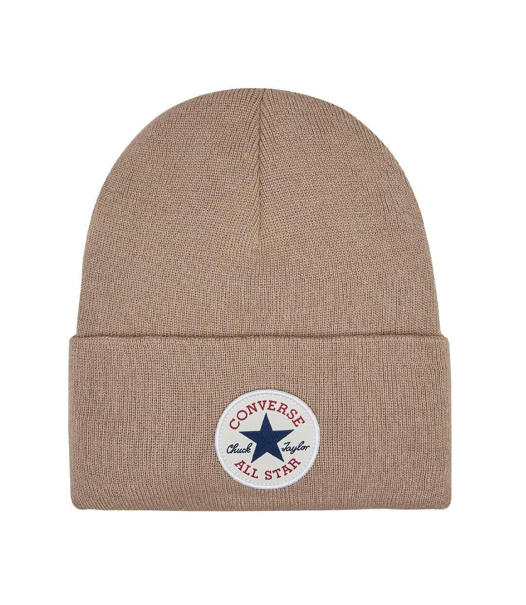 Bonnet Marron Homme Converse Beanie - Taille unique-1