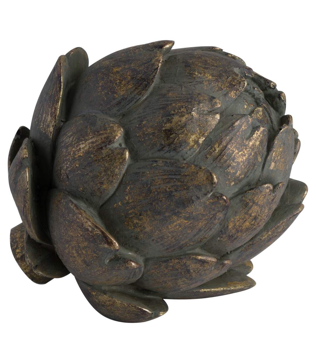 Antique bronze artichoke large bronze Hill Interiors-1