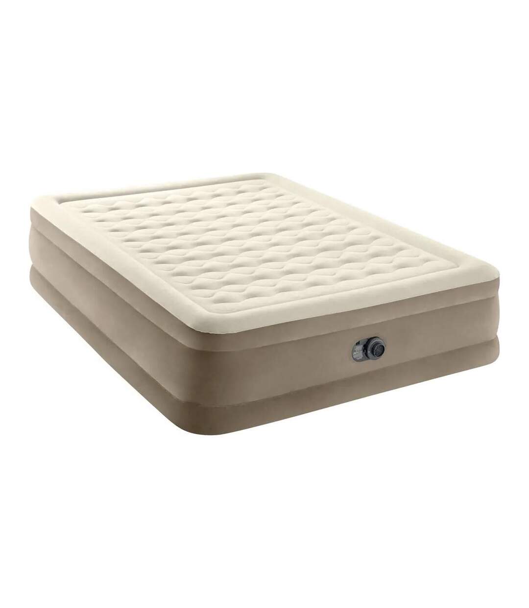 Matelas Gonflable 2 Personnes Airbed 203cm Beige-1