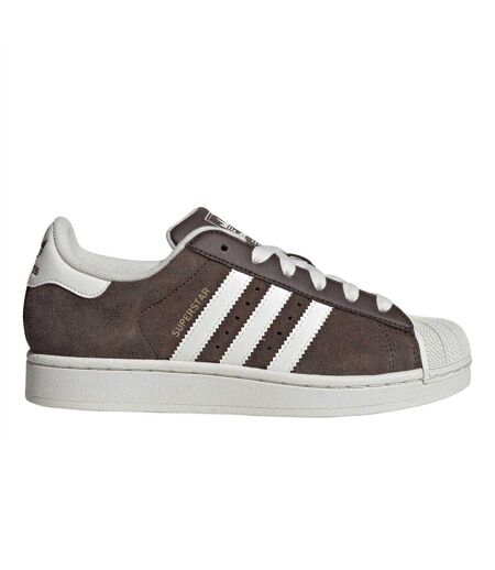 Baskets Superstar Femme Marron Noir Adidas