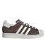 Baskets Superstar Femme Marron Noir Adidas-1