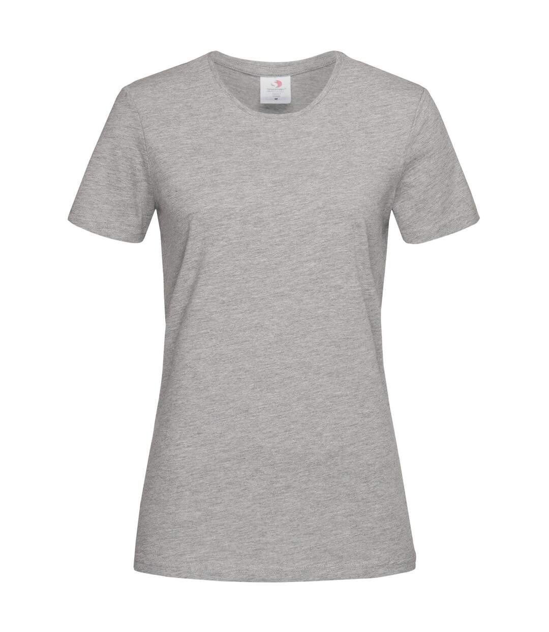 T-shirt Femmes Gris Chiné Stedman-2