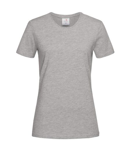 T-shirt Femmes Gris Chiné Stedman