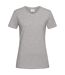T-shirt Femmes Gris Chiné Stedman-2