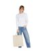 Tote Bag Taille Unique Beige Pâle Chiné SG Accessories-1