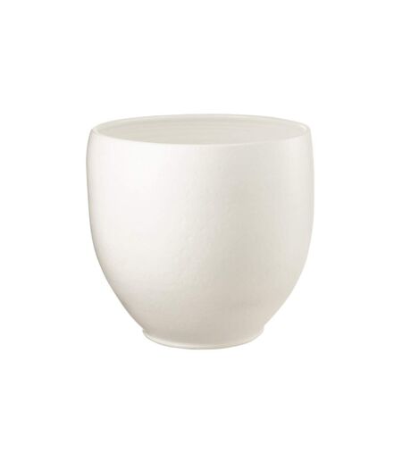 Cache-Pot Poterie Ying 41cm Blanc