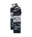 Jeep - Chaussettes de bottes épaisses en bambou pour hommes 4 paires-2