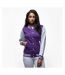 Awdis Unisex Varsity Jacket (Purple / White)