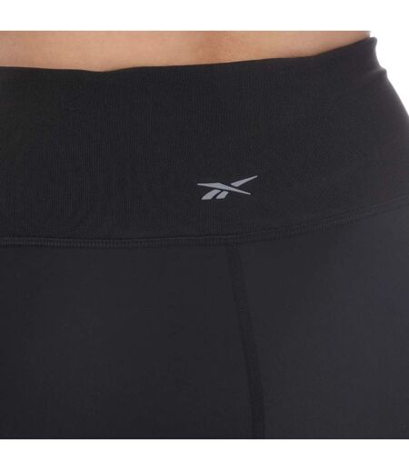 Womens/ladies lux perform high rise leggings black Reebok