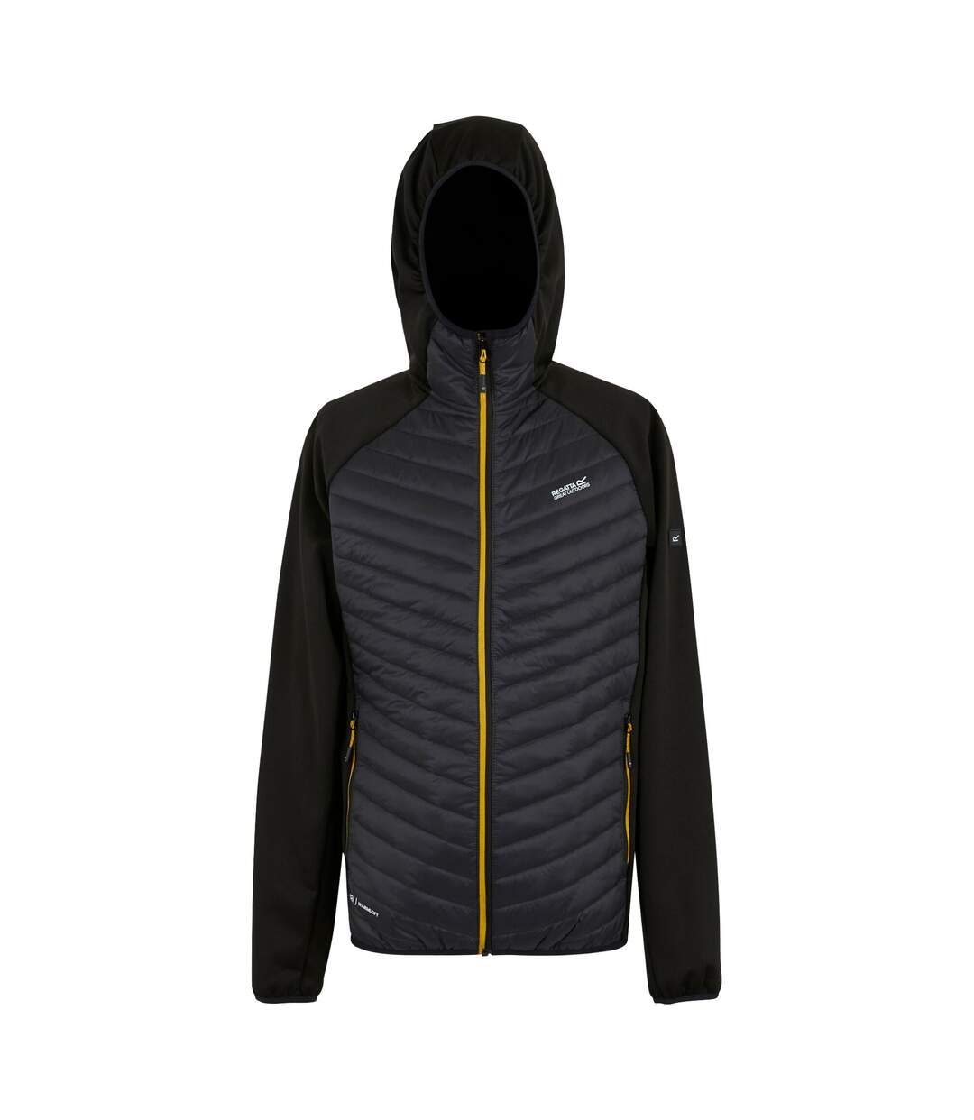 Veste Hybride Andreson Homme Noir Jaune Regatta-2