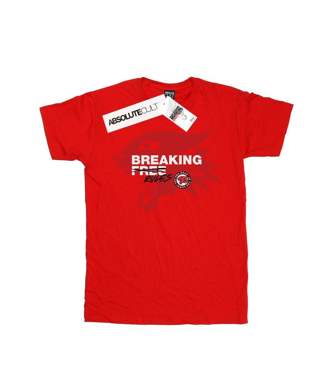 Disney Femmes/Les femmes High School Musical The Musical Breaking Rules T-Shirt Boyfriend en coton (Rouge) - UTBI28195-1