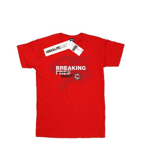 Disney Femmes/Les femmes High School Musical The Musical Breaking Rules T-Shirt Boyfriend en coton (Rouge) - UTBI28195