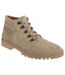 Roamers Mens Real Suede D Ring Leisure Boots (Light Taupe) - UTDF236