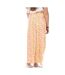 Jupe Longue Jaune/Rose Femme Vero Moda Maxi - M