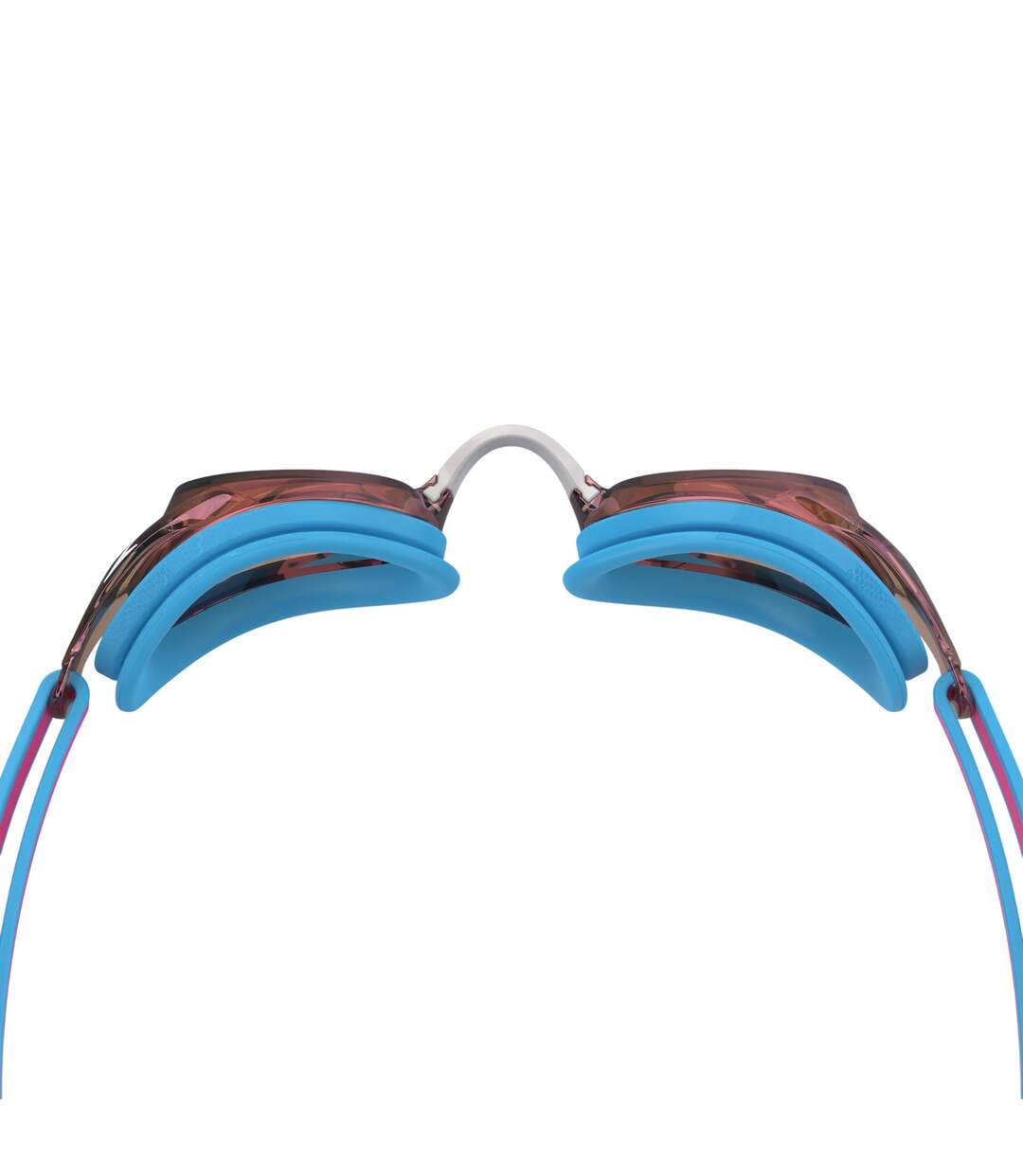 Lunettes De Natation Motif/style Miroir Vanquisher 3.0 Enfant Bleu Speedo-3