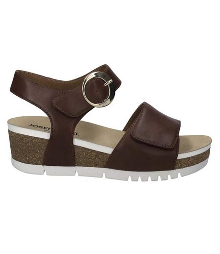 Sandales Quinn Femme Marron Cognac Josef Seibel
