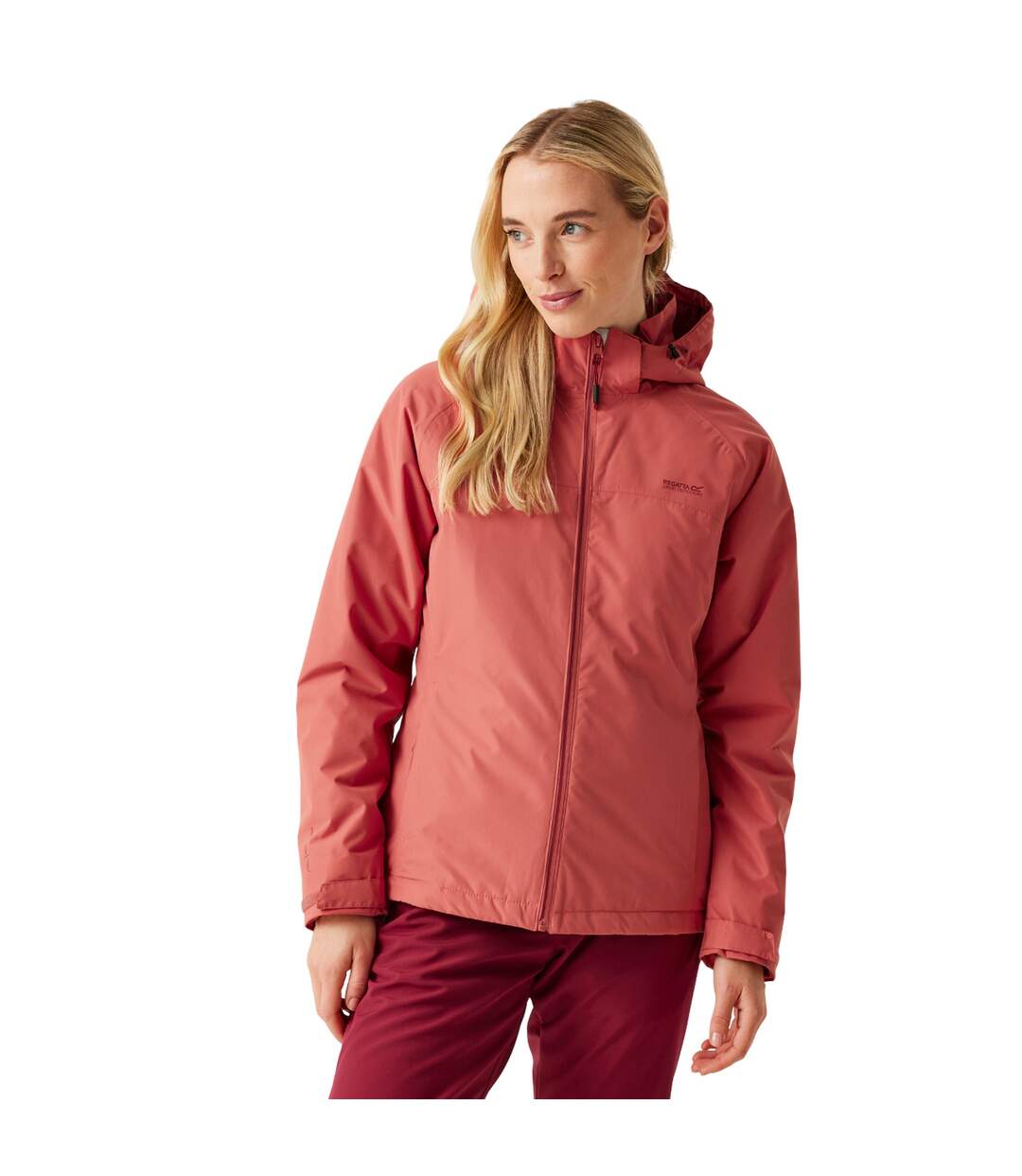 Veste imperméable frelton femme rouge clair / rouge foncé Regatta