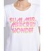 T-shirt à message manches courtes-4