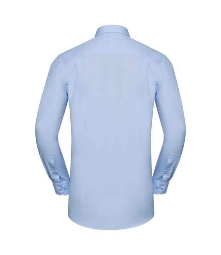 Chemise formelle ultimate homme bleu ciel vif Russell Collection Russell Collection