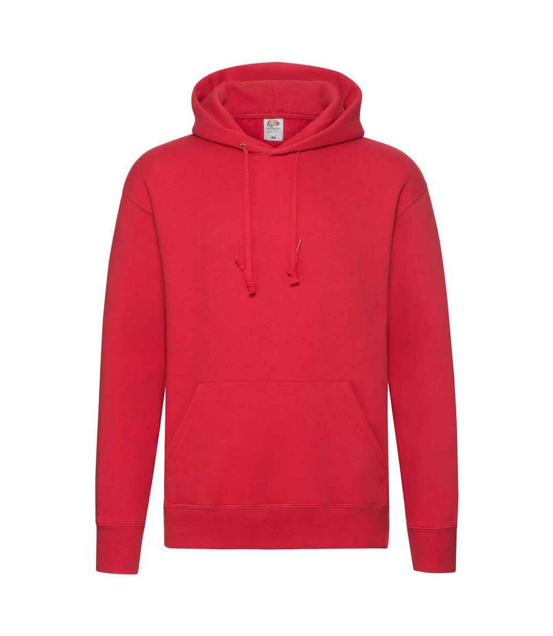 Sweat à capuche premium homme rouge Fruit of the Loom-1