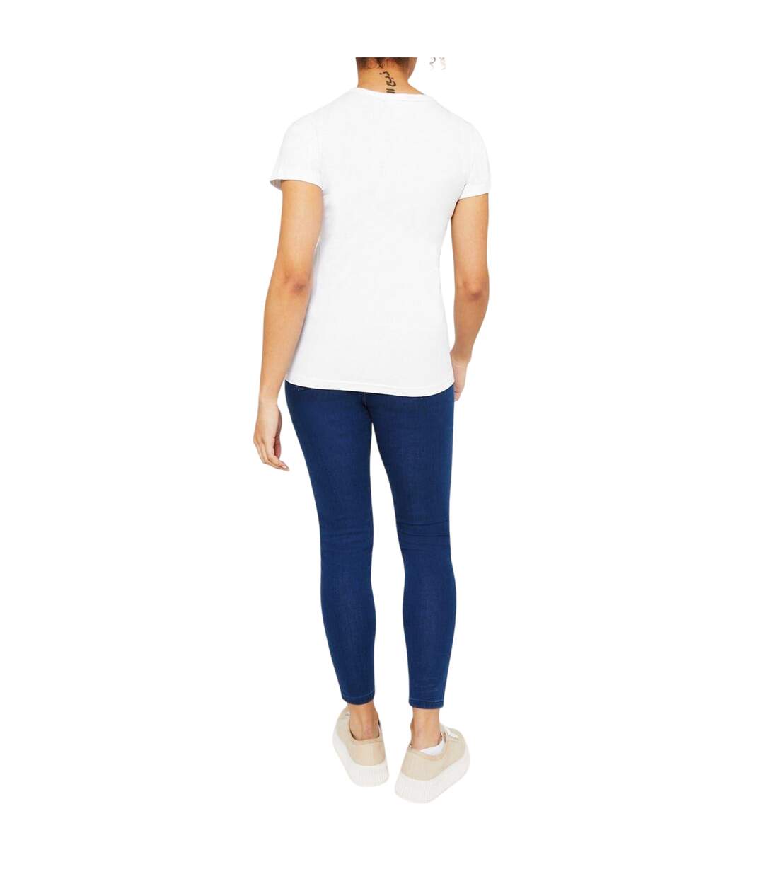 T-shirt Femme Blanc Miso-4