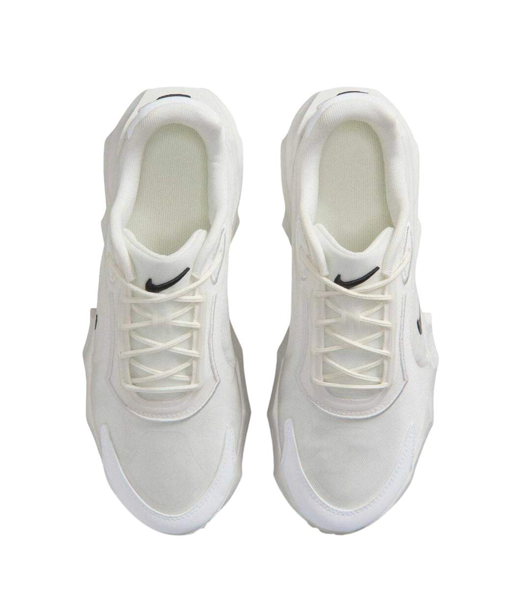 Womens/ladies Aura Edge Mesh Trainers White Nike-4