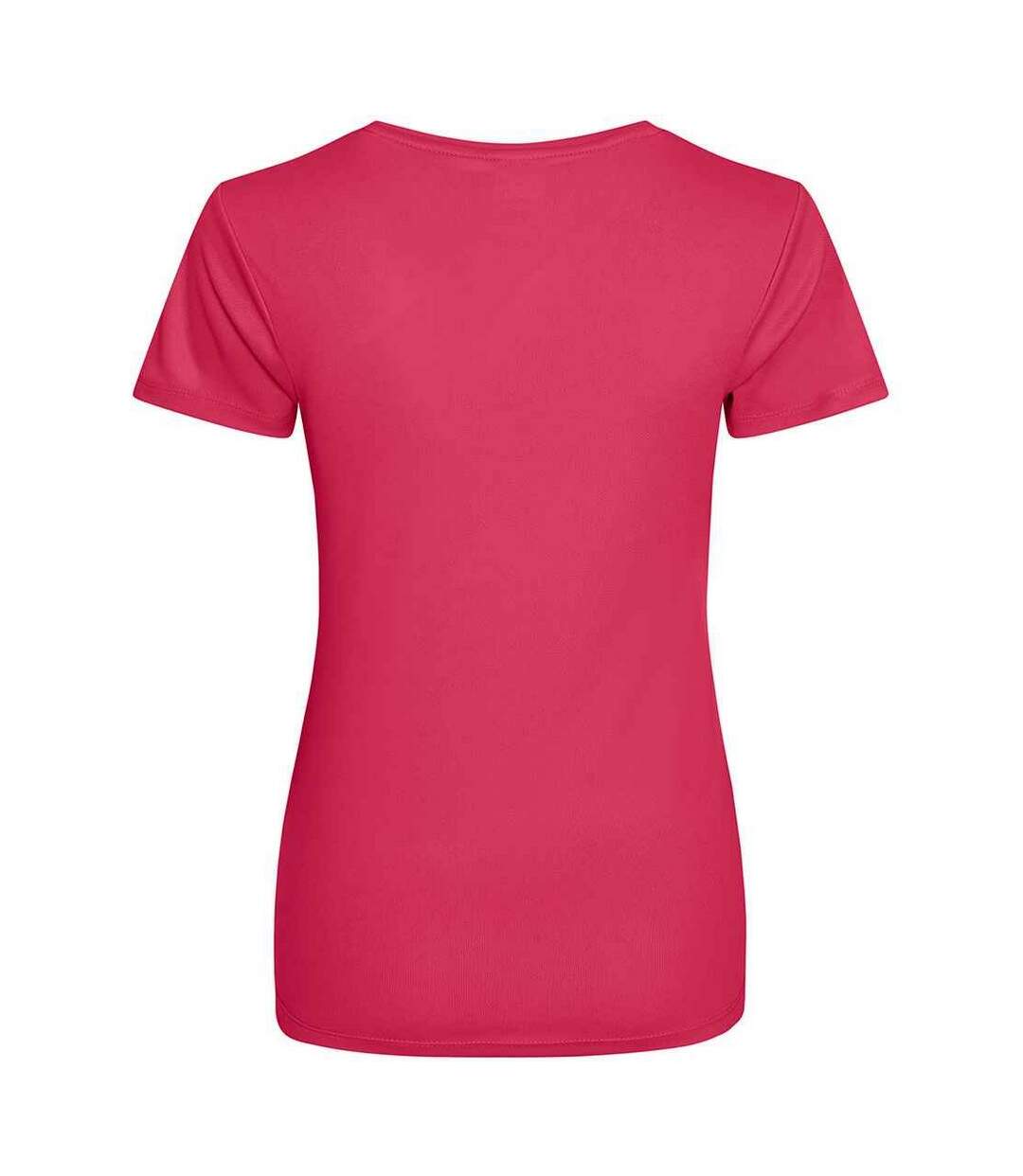 T-shirt de sport femme rose vif AWDis-2