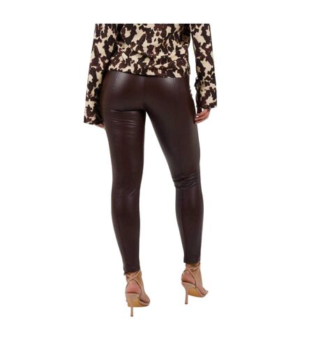 Legging Femme Marron Foncé Brave Soul