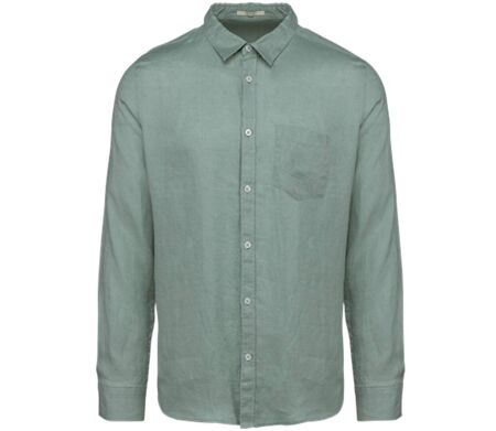 Chemise en lin - Homme - PATS504 - vert jade