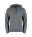 Sweat À Capuche Homme Gris Foncé Kustom Kit-1
