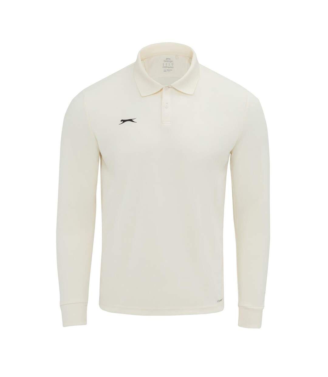 Polo Manches Longues Homme Crème Slazenger-1