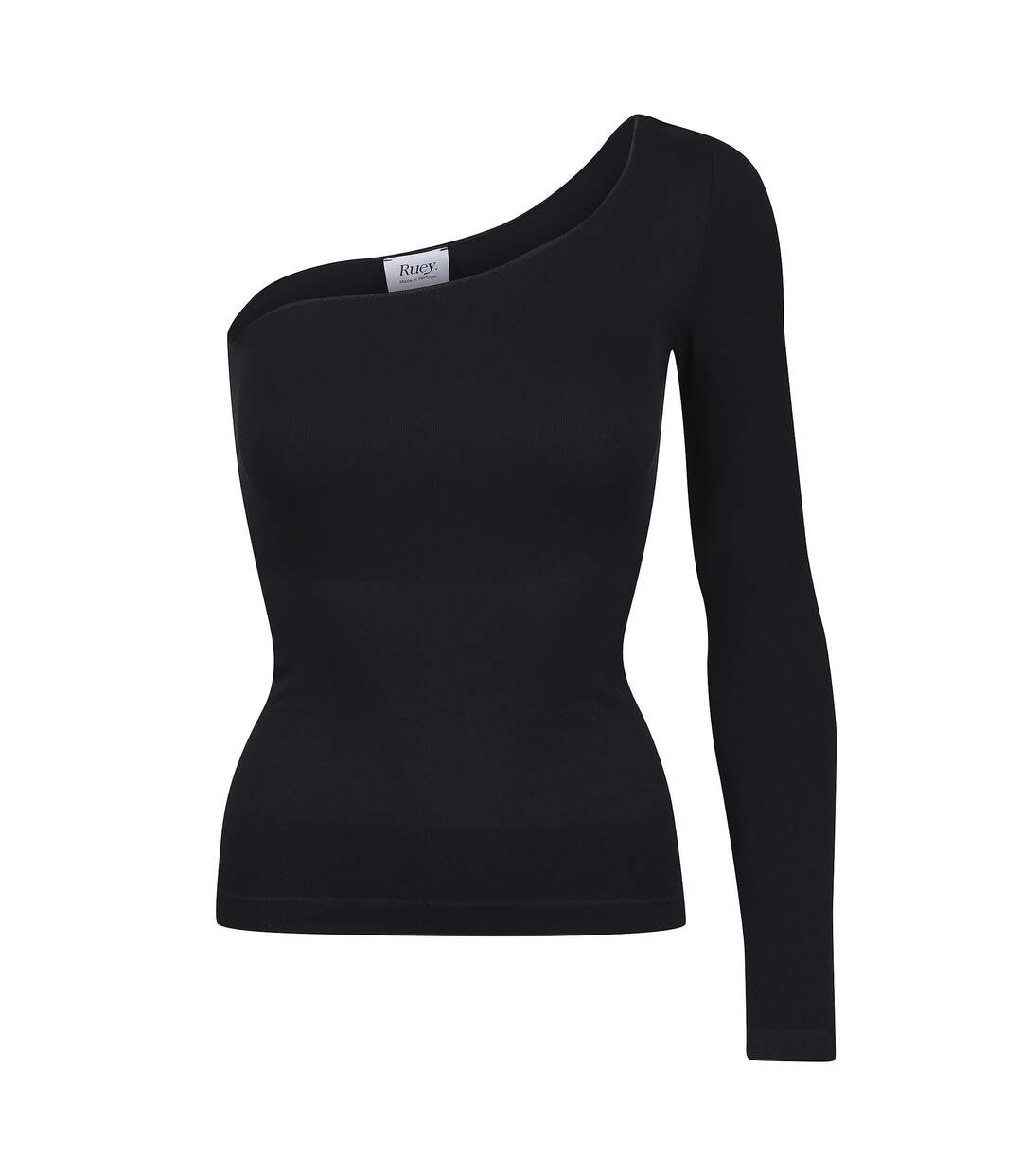 Ladies Essentials One Shoulder Top Sculpting Smoothing Stretch Fit-1