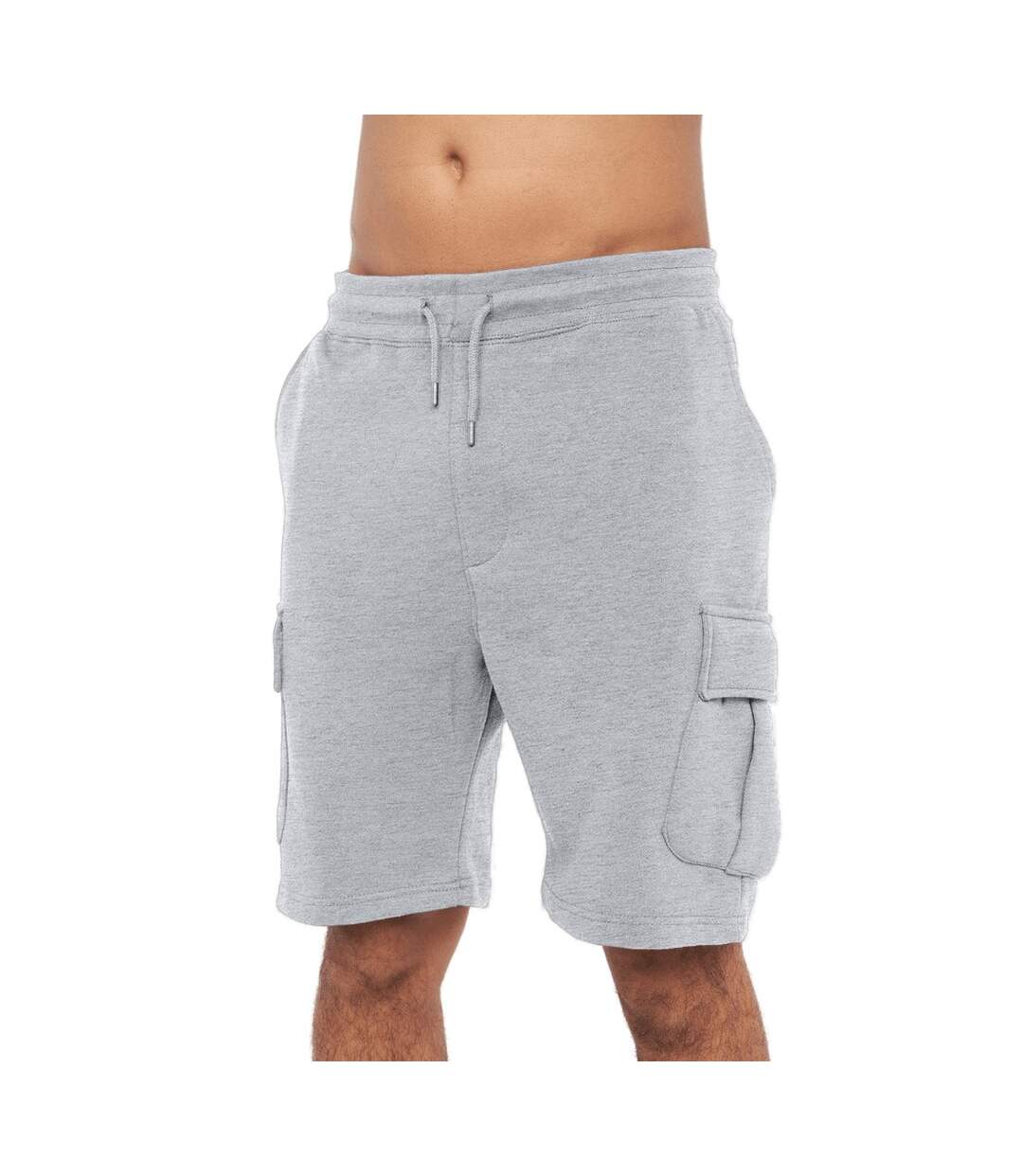 Crosshatch Mens Seagaro Cargo Shorts (Federal Blue)