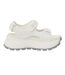 Sandales Motif/style Vegan Femme Blanc Buffalo-1