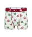 PULL IN Boxer Homme Microfibre KANAB Vert Rouge