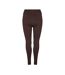 Legging Femme Marron USA Pro-2
