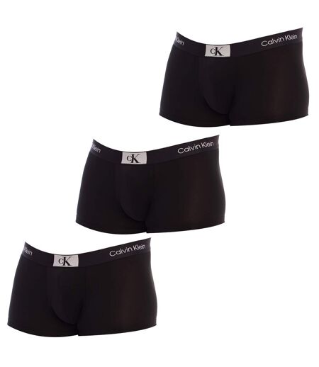 Pack 3 Boxers Boxers Taille Basse microfibre NB3532A homme