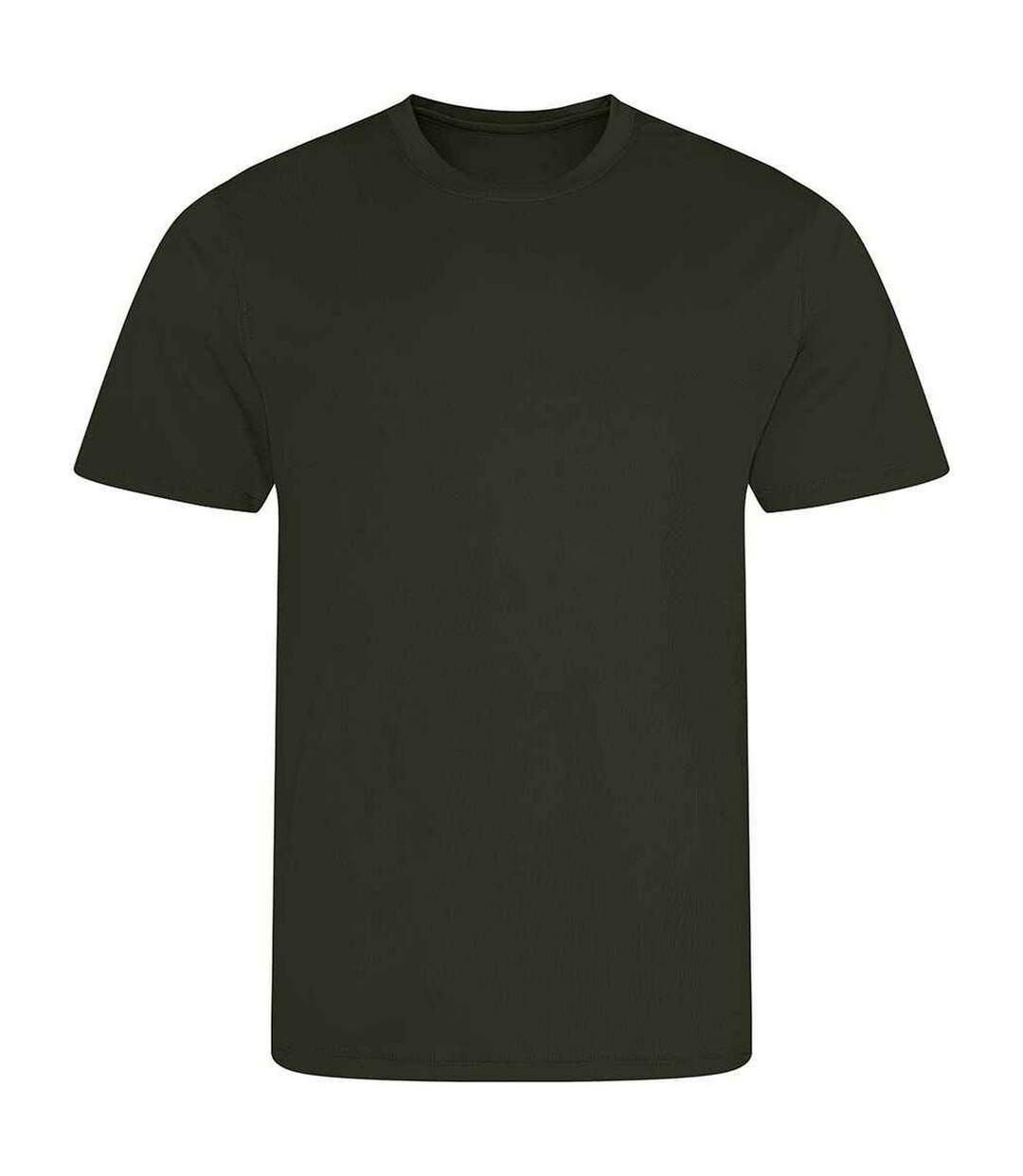 Mens t-shirt combat green AWDis Cool