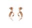 Boucles d'oreilles Round, Cristal d'Autriche-4