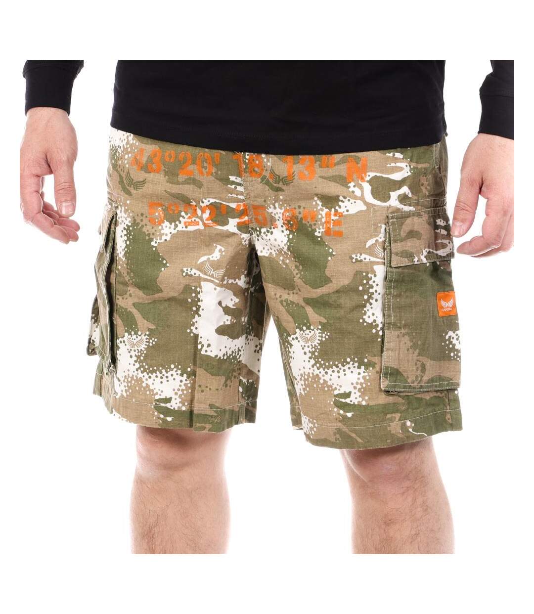 Short kaki camouflage homme kaporal tactim-1