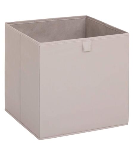 Lot de 2 boites de rangement BOHEMA - L. 31 x l.31 x H. 31 cm - Beige