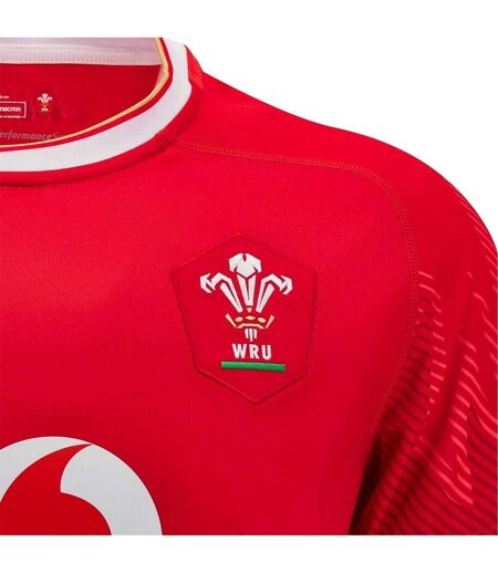 Maillot Domicile 2024/25 Homme Rouge Blanc Wales RU