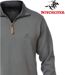 WINCHESTER CAMPO2G — Sweat col montant zippé gris : douceur 100 % coton-4