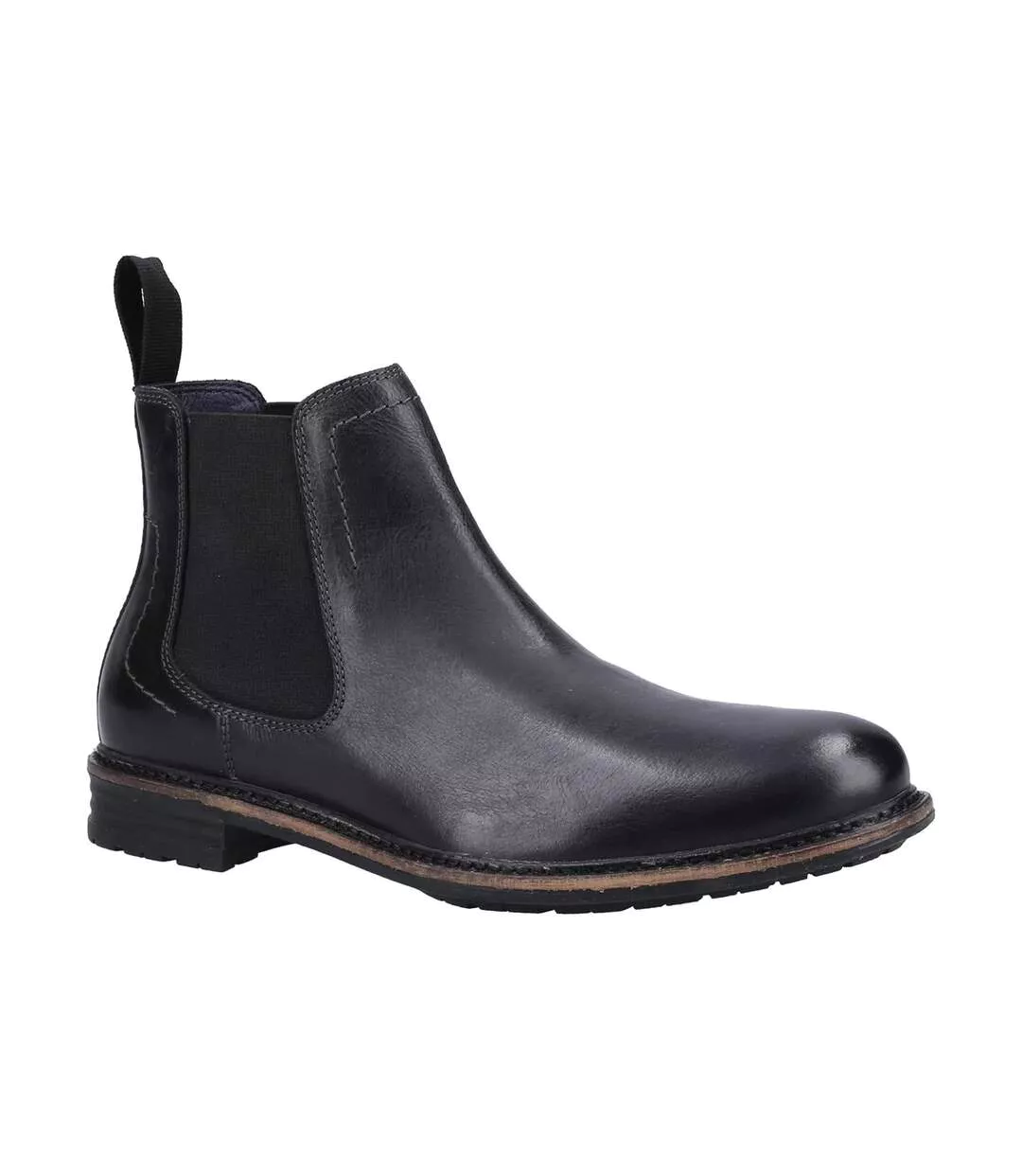 Bottines Chelsea Justin Homme Noir Hush Puppies-4