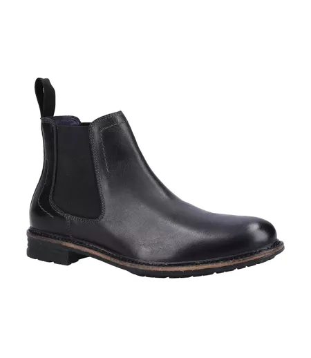 Bottines Chelsea Justin Homme Noir Hush Puppies
