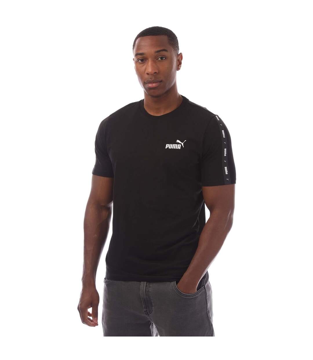 T-shirt Style Ruban Essential Homme Noir Puma-2