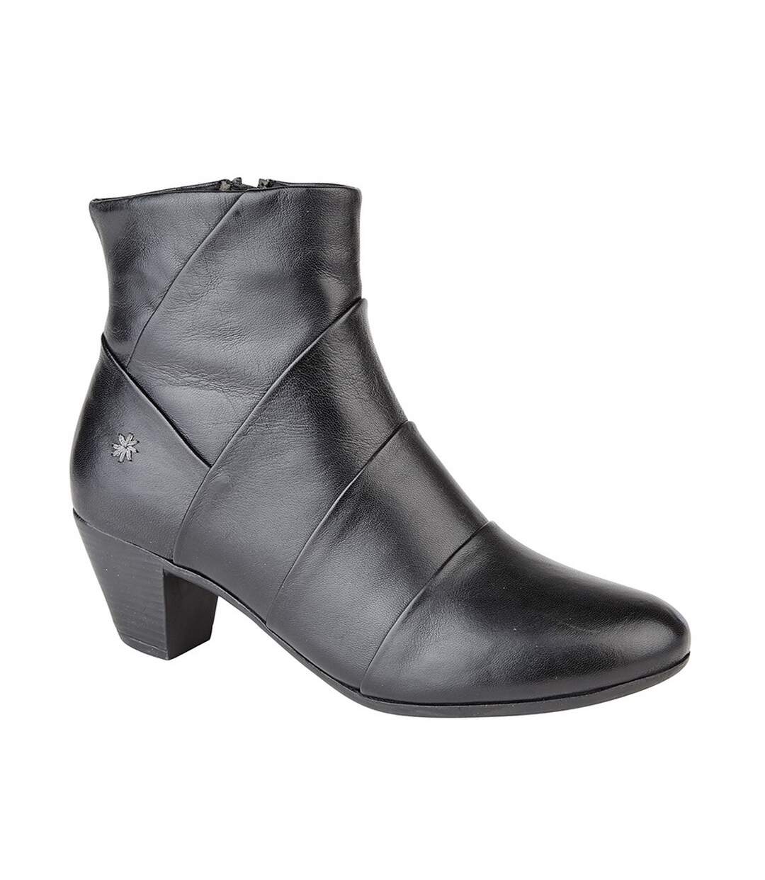 Bottines ginerva femme noir Cipriata-1